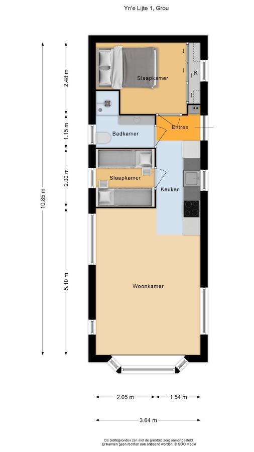 Huskes Hus En Hiem - Rent As One - Chalets 65 & 66 Villa Grou Luaran gambar